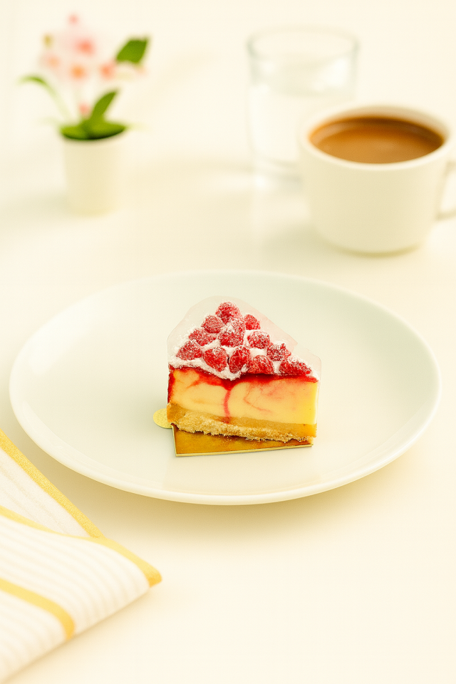 Frambuazlı Cheesecake
