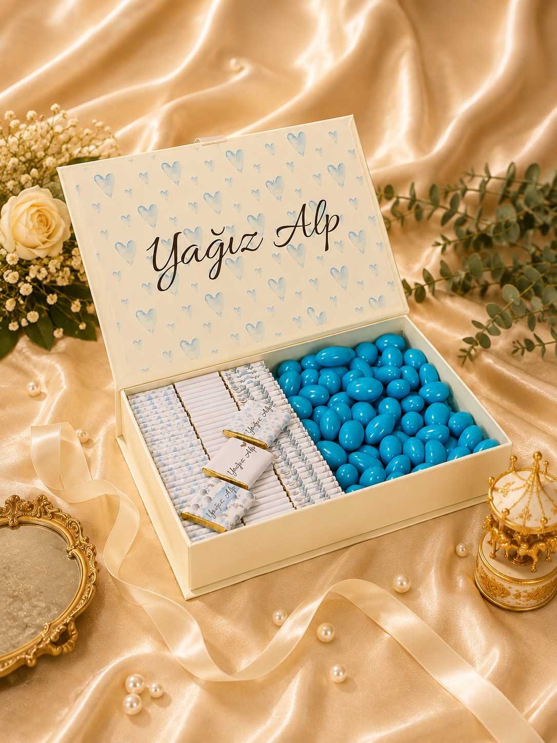 Erkek Çocuk Doğum Çikolataları