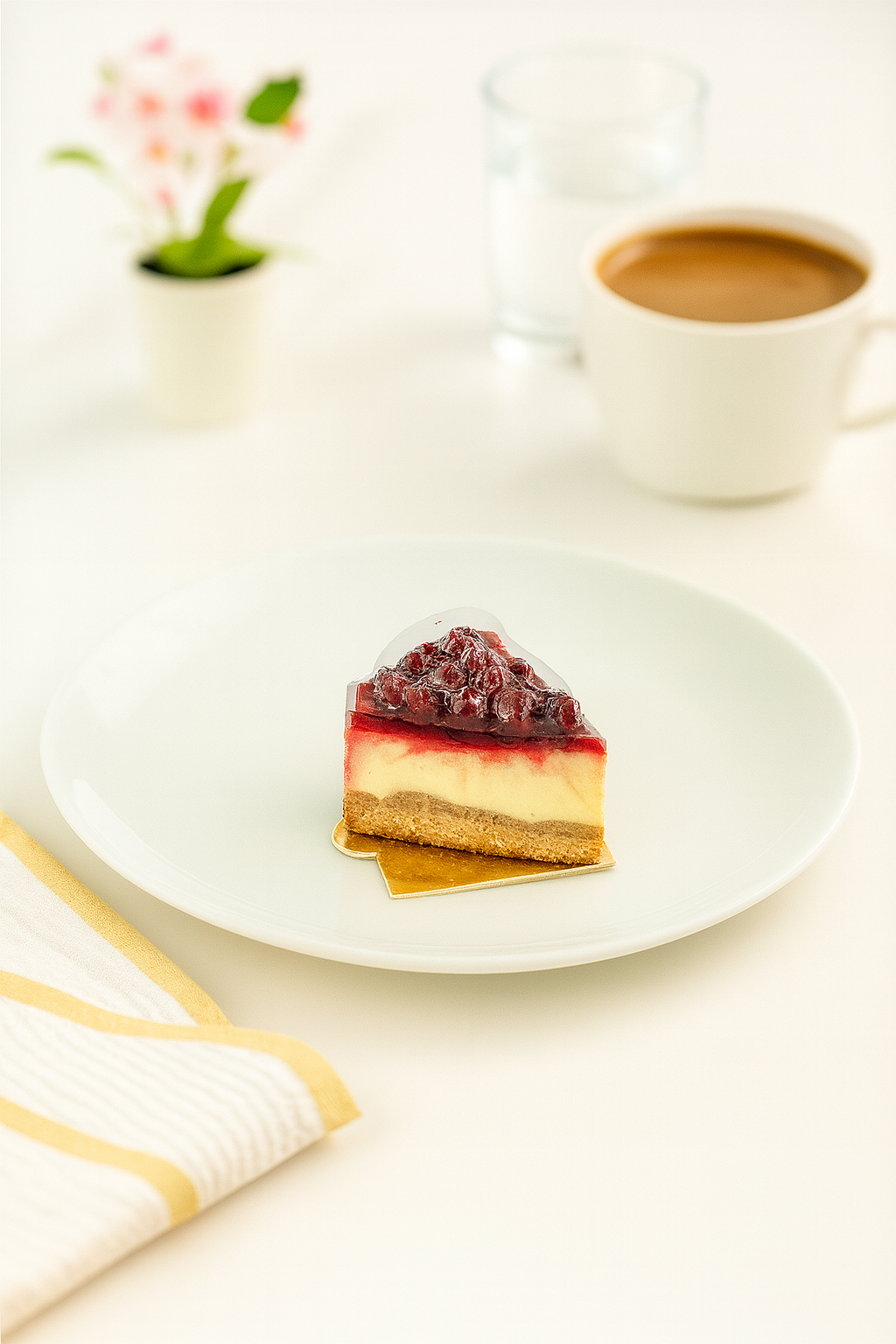 Vişneli cheesecake