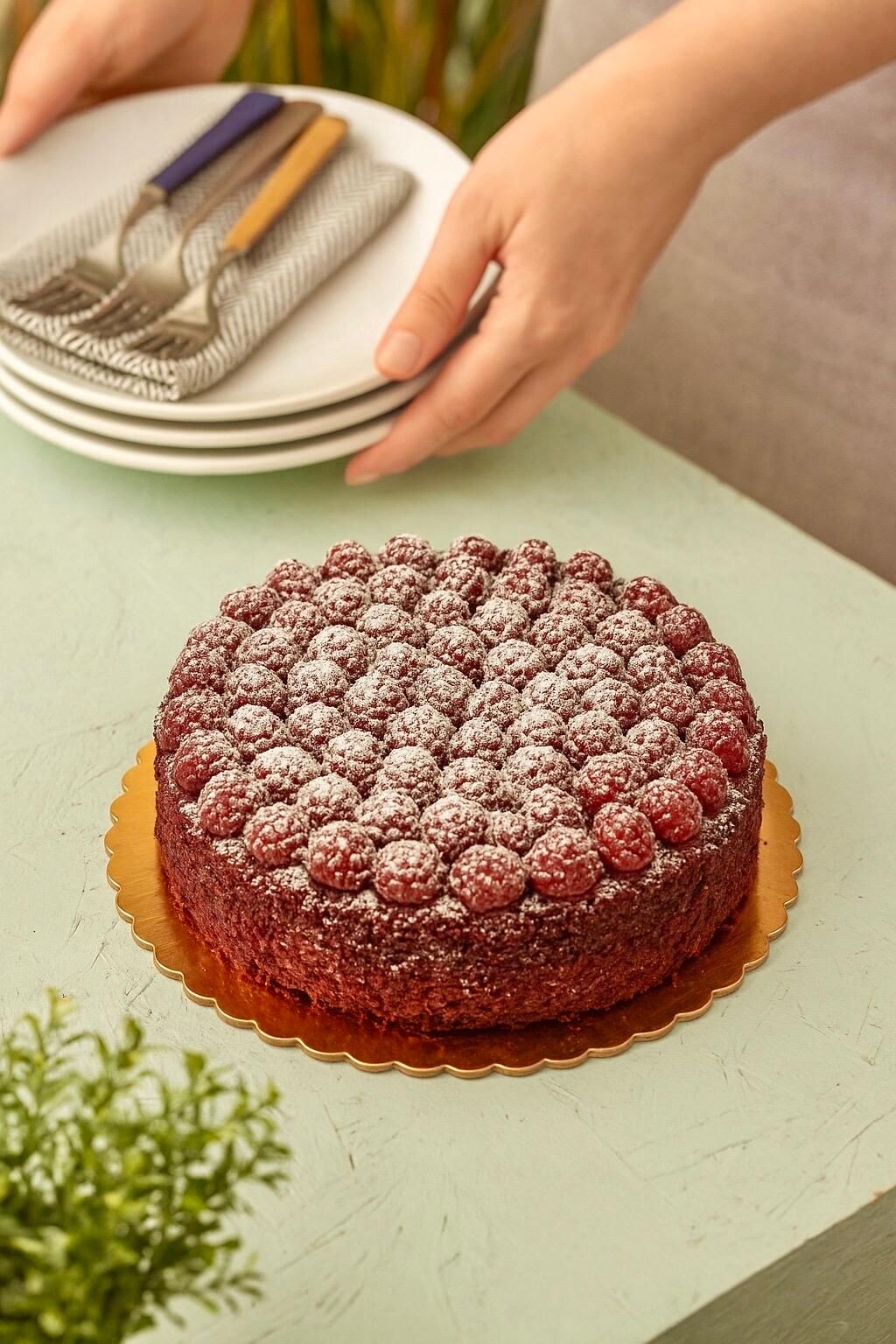 Frambuazlı Cheesecake