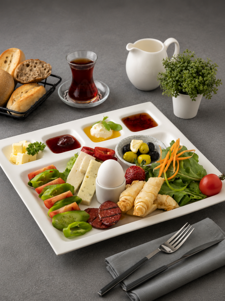 Klasik Kahvaltı Tabağı